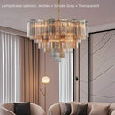 Ljojo Medieval Chandelier Murano Glass Luxury Retro Villa Dining Room Lamp