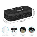 Ljojo Mickey Mouse Pencil Bag: High Capacity Makeup and Stationery Case