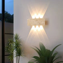 Ljojo LED Stone Wall Lamp: Outdoor Waterproof Sconces Fixture for Home Decoration