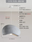 Modern Stone LED Hanging Lamps Cloud-Shaped Lights Chandeliers by Ljojo for Home Decoration