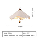 French Medieval Flowers Cloth Pendant Lights Retro Living Room Chandeliers by Ljojo