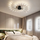 Ljojo LED Chandelier: Modern Ceiling Lamps for Bedroom and Living Room Lighting