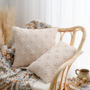 Cotton Geometric Star Pillow Cover 45*45cm for Sofa Living Room, Ljojo Home Decor