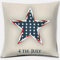 Ljojo LOVE USA Square Pillowcase for Home Decor
