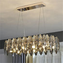 Ljojo Luxury Crystal Chandelier with LED Lighting for Living Room Décor