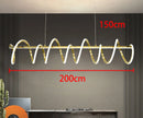 Ljojo LED Chandeliers Indoor Ceiling Lamp Modern Living Room Hanging Lights