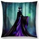 Cute Cat Moon Night Wonderland Witch Halloween Dance Pillow Cover by Ljojo