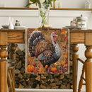 Fall Turkey Pumpkin Table Runner by Ljojo: Thanksgiving Dining Coffee Wedding Decor