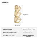 Modern French Retro Marble Wall Lamp for Living Room Atmosphere by Ljojo