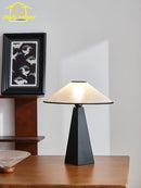 LED French Medieval Atmosphere Table Lamp Solid Wood Designer Desk Light Ljojo