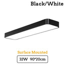 Ljojo LED Ceiling Lamp Dimmable Surface Mount Panel - Bright Modern Fixture for Bedroom Kitchen Living Room