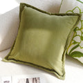 Ljojo Lily Jacquard Embroidery Pillow Cover for Sofa Living Room 45x45