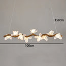 LED Cream Petal Pendant Light Modern Stylish Chandelier by Ljojo for Home Decoration