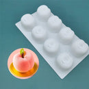 Ljojo 3D Fruit Silicone Cake Mold Baking Tool Kit for Cupcake Decoration