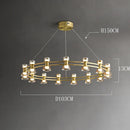 Ljojo LED Pendant Chandelier for Stylish Indoor Room Decor