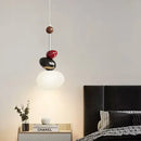 French Style Creamy Pendant Lamp for Bedroom Bedside | Ljojo