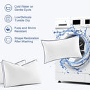Ljojo Luxe Down & Feather Neck Pillow for Stomach & Side Sleepers - Multi Size