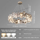 Ljojo Modern Crystal Chandelier Luxury Villa Living Room Ceiling Hanging Lamp