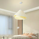 Nordic Cream Style Fabric Dining Table Pendant Lamp for Living Room by Ljojo