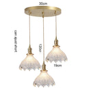 Green Glass Modern Pendant Lamp Chandelier Ljojo.