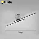 Ljojo Long Strip Aisle LED Ceiling Light for Bedroom Kitchen Decor