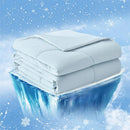 Ljojo Lightweight Cooling Comforter: Soft Smooth Air Condition Blanket for Summer