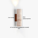 Ljojo Luxury LED Wall Lights Indoor Yellow Travertine Living Room Bedroom Lamp