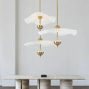 Ljojo Lotus Leaf LED Pendant Chandelier for Ceiling Staircase - Modern Loft Room Decor