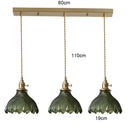 Green Glass Modern Pendant Lamp Chandelier Ljojo.