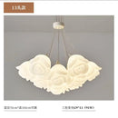 French Cream Style Rose Pendant Light | Luxurious Romantic Bedroom Dining Room Lighting by Ljojo