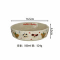 Ljojo Matte Cream Ceramic Deep Plate – Kitchen Tableware for Pasta, Salad, Breakfast