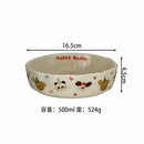 Ljojo Matte Cream Ceramic Deep Plate – Kitchen Tableware for Pasta, Salad, Breakfast