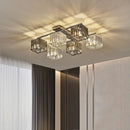 Modern Living Room Led Pendant Lamp | Rast K9 Glass Artistic Lighting Fixture by Ljojo