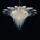 Luxury European Murano Vintage Glass Chandelier LED for Living Room Staircase Villa Ljojo