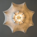 Wabi-sabi Minimalist Cream Silk Chandelier for Home Decor by Ljojo