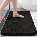 Ljojo Memory Foam Bath Mat Ultra Soft Non-Slip Water Absorbent Shower Rug