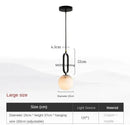 Ljojo Marble Pendant Light Modern Copper Chandelier for Living Room