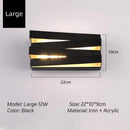 LED Outdoor Square Wall Lamp Modern Garden Lighting by Ljojo