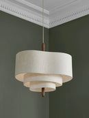 Ljojo Medieval Fabric Chandelier: Creative Pendant Light for Home Decoration, Living Room Lighting