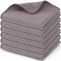 Ljojo Microfiber Waffle Kitchen Towels - Ultra Absorbent Cleaning Rags