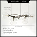 Ljojo Magic Beans Chandelier: Modern Dining Room Pendant Light for Home Decor