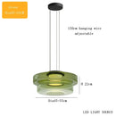 Green Glass Pendant Light in Modern Style by Ljojo - Ideal for Kitchen Island and Dining Room
