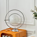 Italian Rotating Art Iron Chrome Desk Lamp for Bedroom Decor by Ljojo
