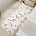 Ljojo Minimalist Bedroom Lamb Wool Floor Mat
