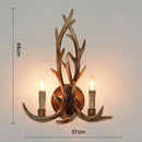 Antler LED Ceiling Pendant Lamps: Creative Rustic Home Decor Chandelier by Ljojo.