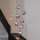 Ljojo LED Pendant Chandeliers for Modern Living and Dining Rooms