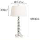 Crystal Glass Ball Table Lamp Modern Bubble Light Reading Bedroom Art - Ljojo