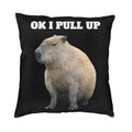 Capybara Nordic Cushion Cover by Ljojo - Home Decor Pillow Case