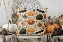 Halloween Ghosts & Castle Print Pillow Cover for Sofa, Bedroom, Car - Ljojo