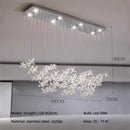 French Dining Room Crystal Led Pendant Lights - Modern Luxury Bar Hanging Lamps by Ljojo